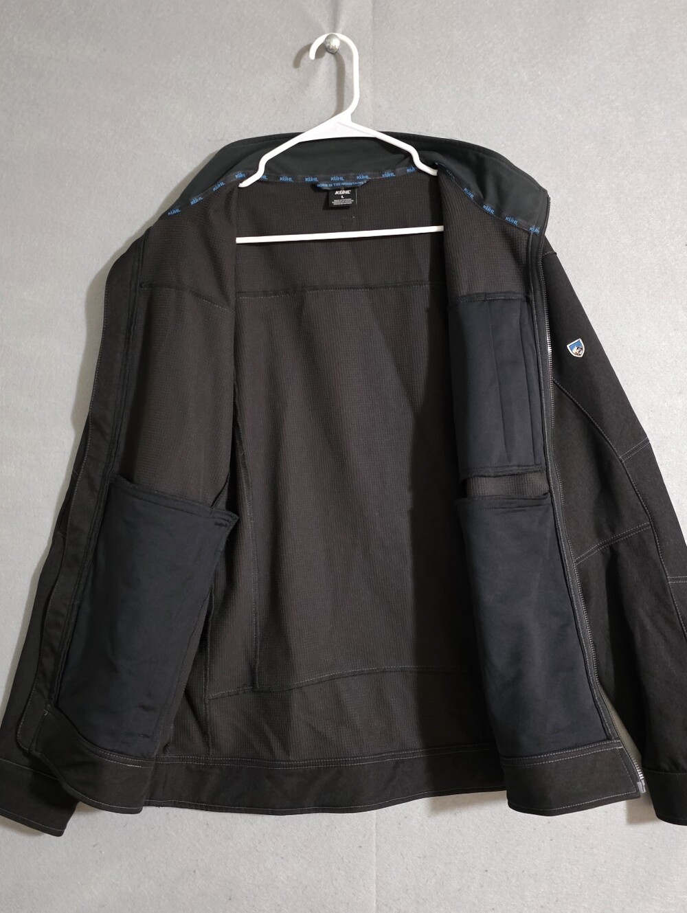 NWOT Kuhl Mens Gotham Impakt Softshell Jacket Grid Fleece Interior 1019 Size L - Picture 3 of 12